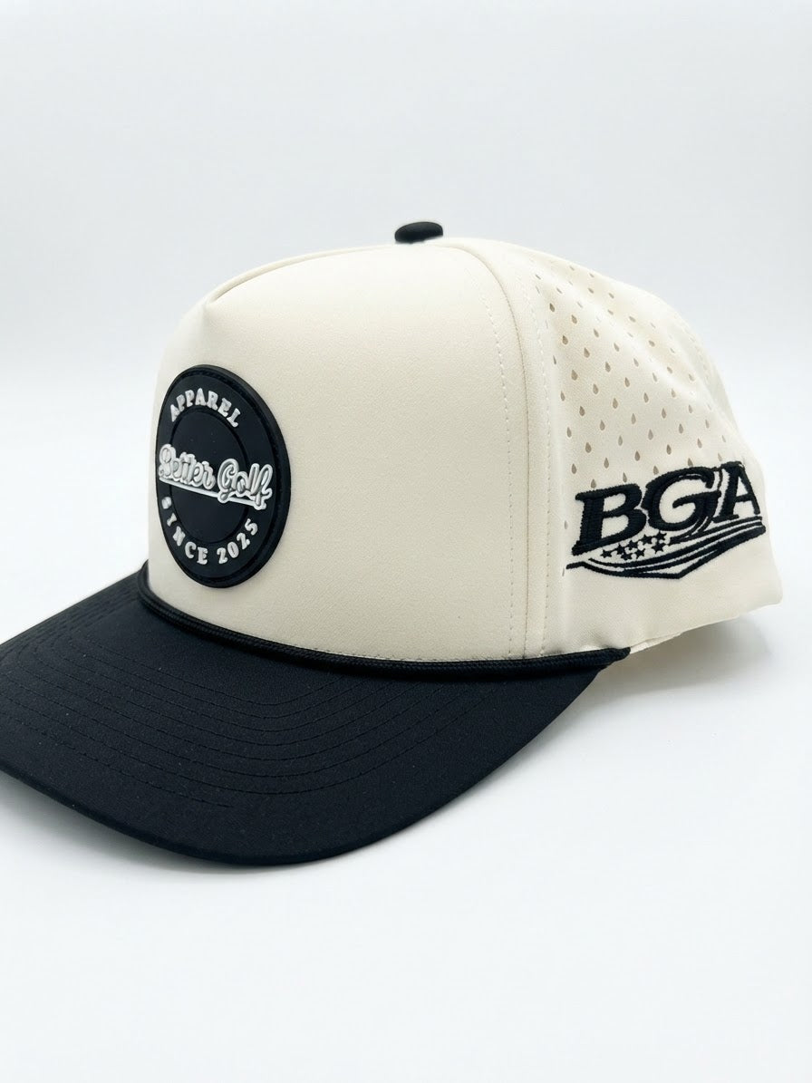 Black and Tan hat